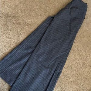 Flared high waisted pants